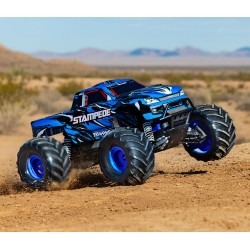 Stampede 2WD 1/10 RTR TQ EHD BlåX USB-C - Med Batteri/Laddare