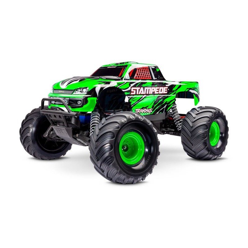 Stampede 2WD 1/10 RTR TQ EHD GrönX USB-C - Med Batteri/Laddare