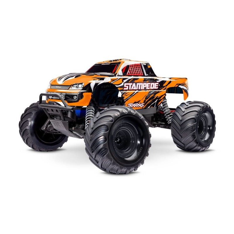 Stampede 2WD 1/10 RTR TQ EHD Orange USB-C - Med Batteri/Laddare