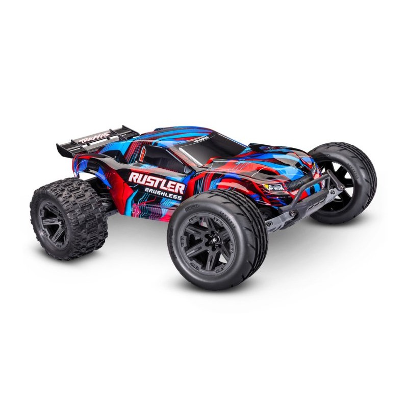 Rustler 2WD 1/10 HD VX3 BL 3S RTR Röd