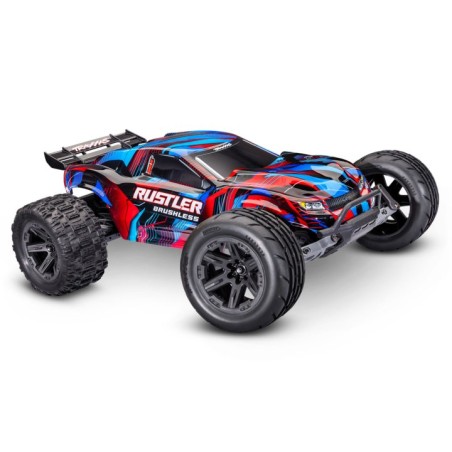 Rustler 2WD 1/10 HD VX3 BL 3S RTR Röd