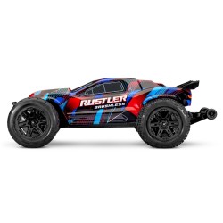 Rustler 2WD 1/10 HD VX3 BL 3S RTR Röd