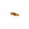 Flanged Nylon Lock Nuts M4 Gold Koswork (4) Optima Series