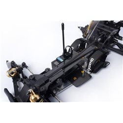 Carbon Radio Plate & ESC Mount Koswork 2.0mm - Optima Mid