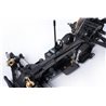 Carbon Radio Plate & ESC Mount Koswork 2.0mm - Optima Mid