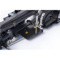 Carbon Radio Plate & ESC Mount Koswork 2.0mm - Optima Mid