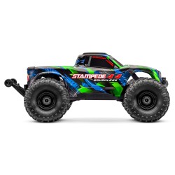 Stampede 4x4 1/10 HD VX3 BL 3S RTR Green