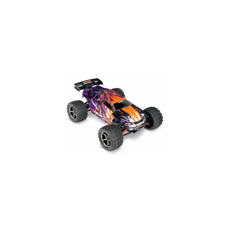 E-Revo 1/16 VXL 4WD RTR TQi TSM Lila - USB Med Batt/Laddare