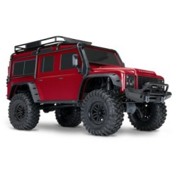TRX-4 Land Rover Defender Clipless Röd RTR
