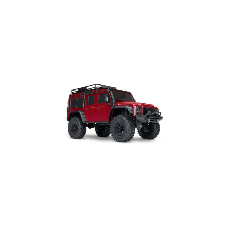 TRX-4 Land Rover Defender Clipless Röd RTR