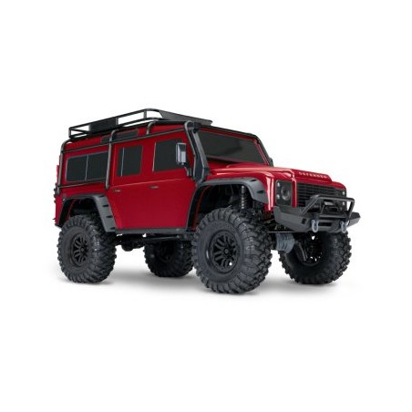 TRX-4 Land Rover Defender Clipless Röd RTR