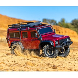 TRX-4 Land Rover Defender Clipless Röd RTR