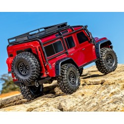 TRX-4 Land Rover Defender Clipless Röd RTR