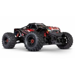 MAXX med WideMAXX 4x4 1/10 RTR TQi TSM Röd