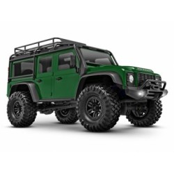 TRX-4M 1/18 Land Rover Defender Crawler Green RTR - 2S LiPo/USB Charger
