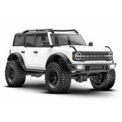 TRX-4M 1/18 Ford Bronco Crawler White RTR - 2S LiPo/USB Charger