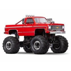 TRX-4MT Chevrolet K-10 Monster Truck RTR Red - 2S LiPo/USB Charger