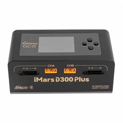 GensAce Charger iMars D300 PLUS Dual Channel (EU) Black