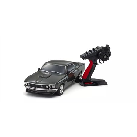 Kyosho Fazer FZ02 (L) Ford Mustang Boss 429 Black 1969 1:10 Readyset