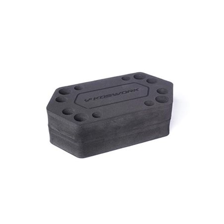 Foam Car Maintenance Stand H60 206x110mm (Off-Road 1:10) Koswork