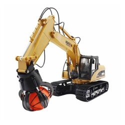 HUINA 1571 1/14TH RC ALLOY BALL GRABBER ENGINERING TRUCK 2.4G 16CH