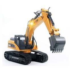 HUINA 1580 1/14 SCALE  2,4G 23CH ALL-METAL RC EXCAVATOR