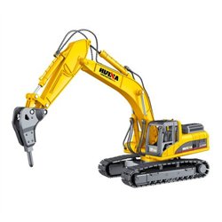 HU1711 1:50 SCALE TRACKED EXCAVATOR DRILL - JACKHAMMER STATIC MODEL