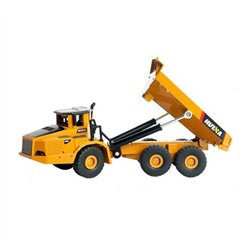 HUINA 1712 1:50 SCALE ARTICULATED DUMP TRUCK STATIC MODEL