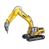 HUINA 1911 1:40 SCALE TRACKED EXCAVATOR DRILL - JACKHAMMER STATIC MODEL