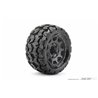 Jetko EX Tyre ST Tomahawk Black Wheel 2.8" Hex 12-14-17mm (2)