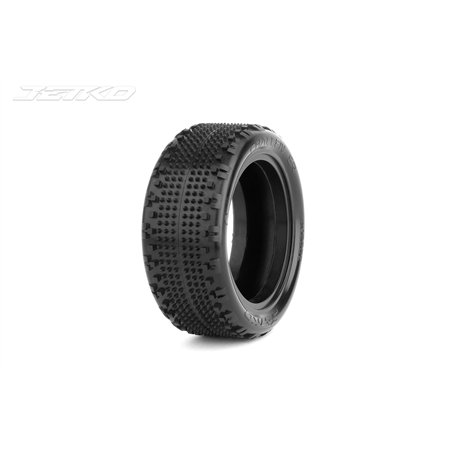 Jetko Challenger 1:10 Buggy 2.2 Front Tyres 4wd EOS Yellow (2)