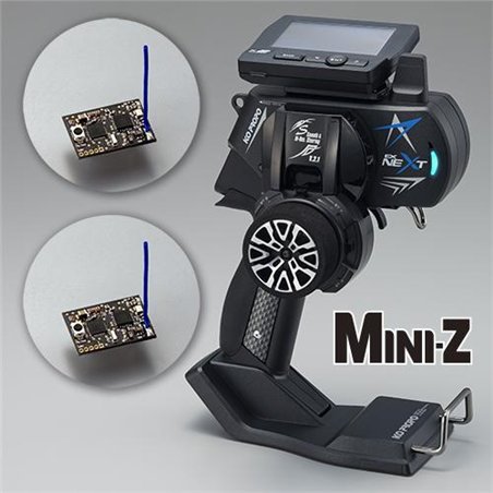 EX-NEXT Black SP w/MINI-Z EVO2 Double Receiver Unit