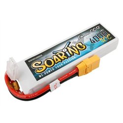 GensAce Soaring LiPo 2S 7.4V-4000-30C (XT60) 133x41.5x15.5mm 211g GT
