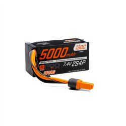 7.4V 5000mAh 2S 130C Smart No Prep Drag LiPo Battery: IC5