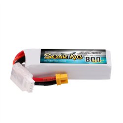 GensAce Soaring LiPo 3S 11.1V-800-30C (XT30) 71x24x17mm 63g