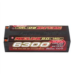GensAce Redline 2.0 4S HV 15.2V-140C-6300 139x47x37mm 452g