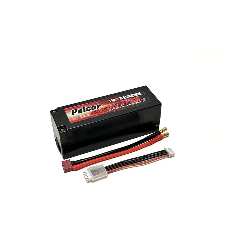 Pink Performance Pulsar LiPo 4S 15.2V-7700-130C(5mm) 139x47x48mm 600g