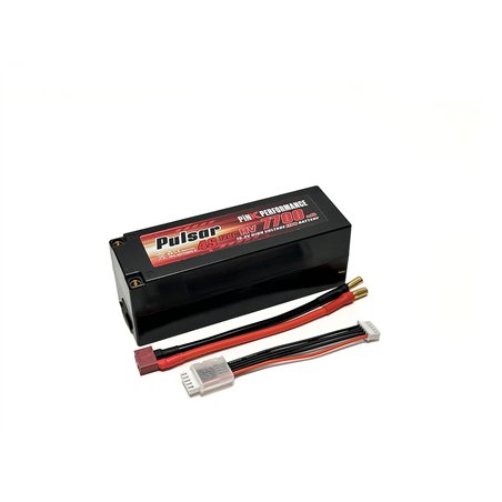 Pink Performance Pulsar LiPo 4S 15.2V-7700-130C(5mm) 139x47x48mm 600g