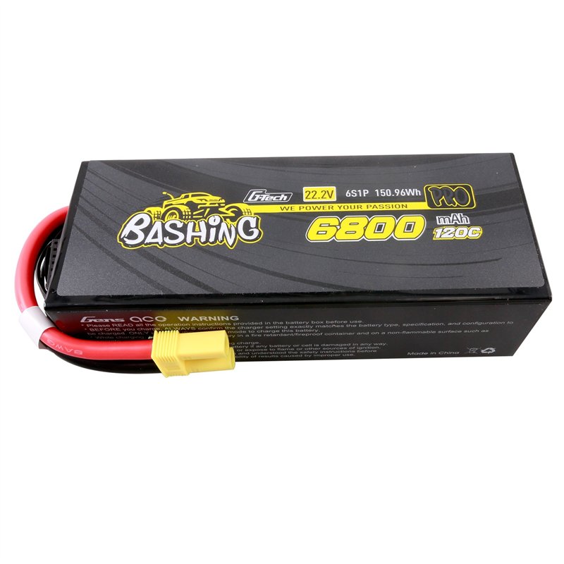 GensAce Extreme LiPo 6S 22.2V-6800-120C EC5 159x47x61mm 915g G-Tech