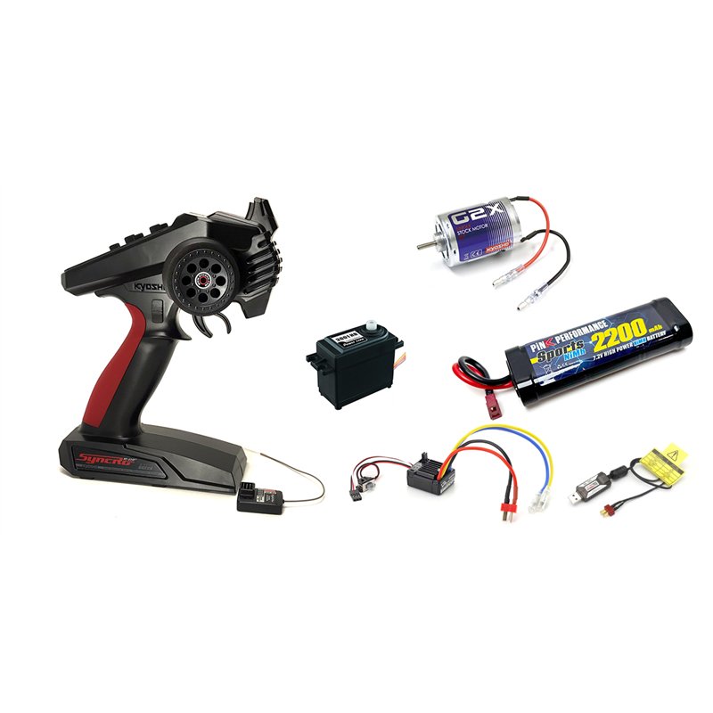 Kyosho Starter Set 1:10 (KT231-70706-82245B-HD3001-Batt-Charg)