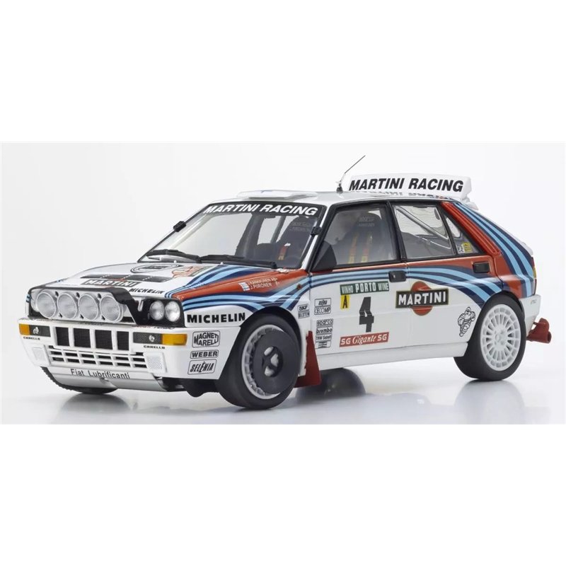 Kyosho 1:18 Lancia Delta Integrale Evo Portugal 1992 Martini Nr.4