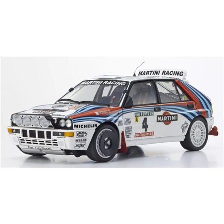 Kyosho 1:18 Lancia Delta Integrale Evo Portugal 1992 Martini Nr.4