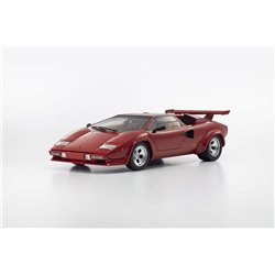 Kyosho 1:12 Lamborghini Countach LP500 S Red/Tan Interior