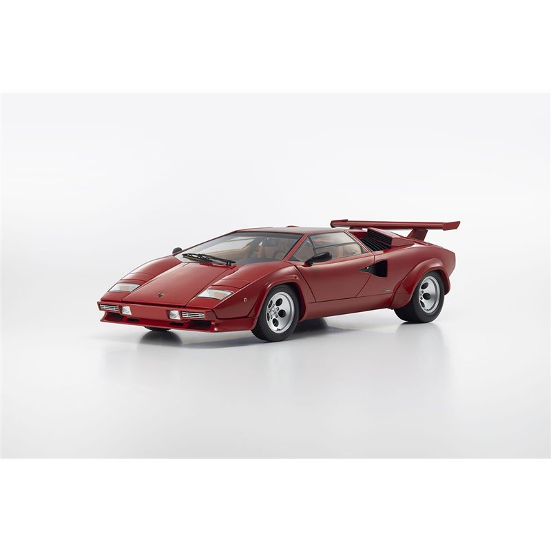 Kyosho 1:12 Lamborghini Countach LP500 S Red/Tan Interior