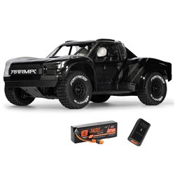 ARRMA 1/16 MOJAVE GROM 4X4 RTA KIT Brushed Desert Truck (Battery & Charger Included) Clear/Black