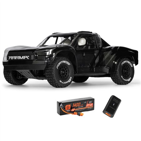ARRMA 1/16 MOJAVE GROM 4X4 RTA KIT Brushed Desert Truck (Battery & Charger Included) Clear/Black