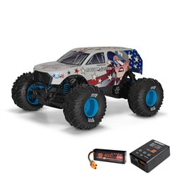 ARRMA 1/10 FREEDOM FLYER 223S 2WD RTR Brushless Monster Truck (Battery & Charger Included) White