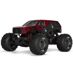 ARRMA 1/10 GORGON 223S 2WD RTR Brushless Monster Truck Red/Black