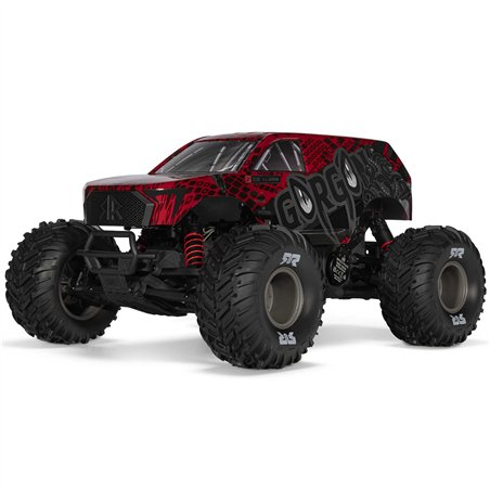 ARRMA 1/10 GORGON 223S 2WD RTR Brushless Monster Truck Red/Black