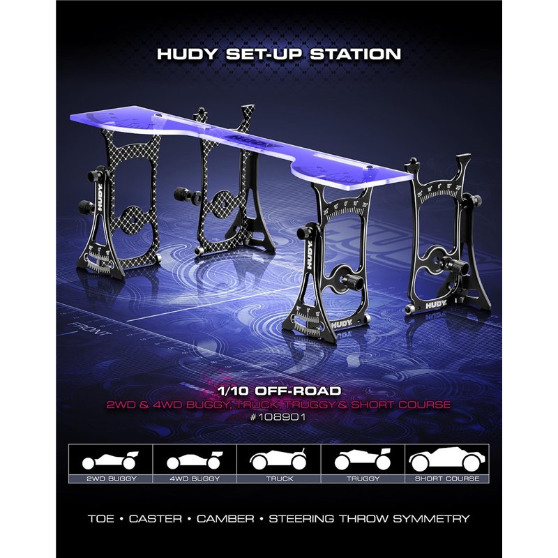 Set-Up Station For 1/10 Off-Road Cars